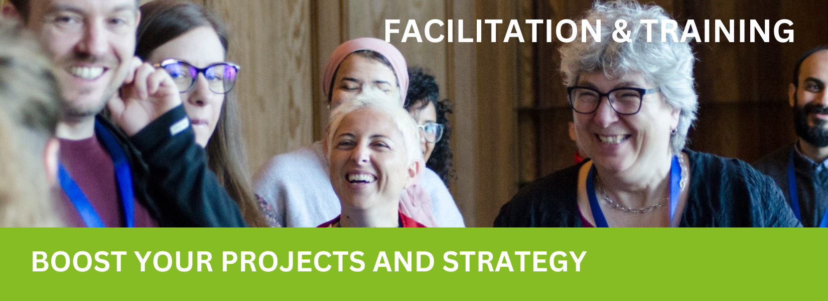 Facilitation & Training: Boost your strategy banner EN