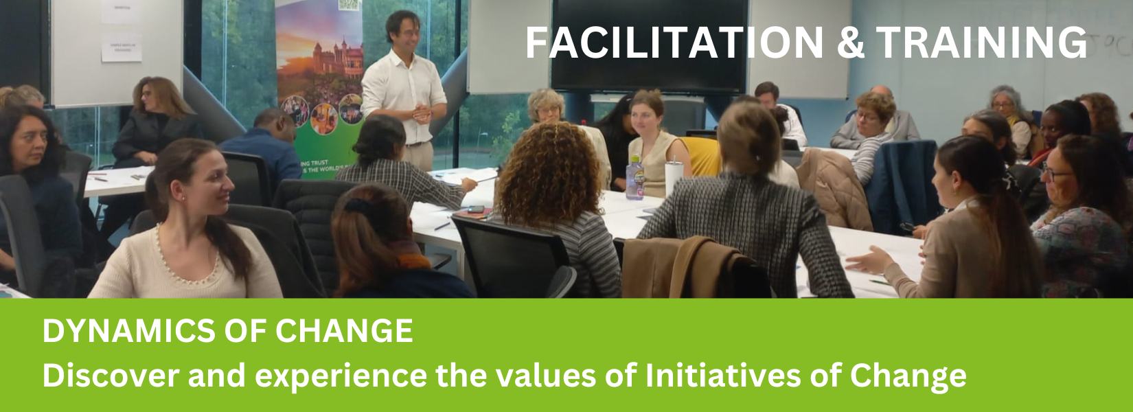 Facilitation & Training: Dynamics of Change banner EN