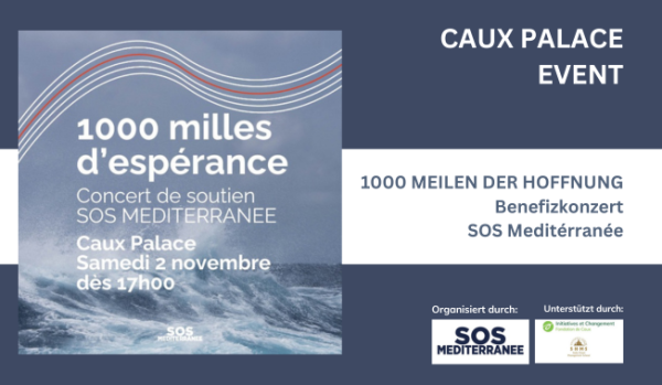 SOS Mediterranean Switzerland Nov 2024 charity concert DE