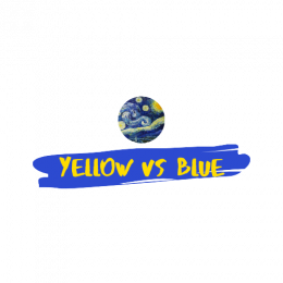 Yellow versus blue